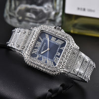 Cartier Santos Iced-Out